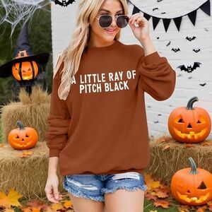Brown Graphic Sweatshirt